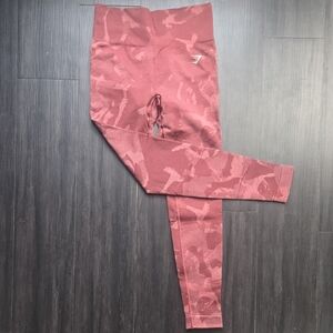 Gymshark Burgundy Leggings